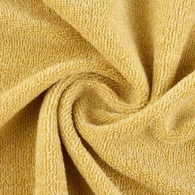 China Wholesale Brushed Sueded Fleece 76%Polyester 24%Rayon Knitted French Terry Fleece 250gsm Sweater Fabric T-shirt Hoodies Fabric for sale