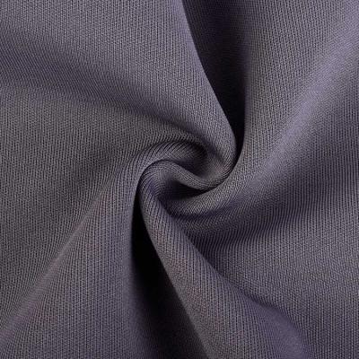 China Stretch Factory Supplier Plain Dyed Knitted Stretch Tank Top Polyester Spandex Cotton Fabric For Hoodie for sale