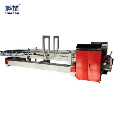 China Automatic food corrugated cardboard folder gluer machine/carton box making machine/corrugated cardboard box making machine for sale