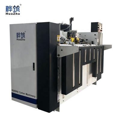 China 2020 Double Servo Food Corrugated Cardboard High Speed ​​Semi Automatic Carton Box Stitching Machine for sale