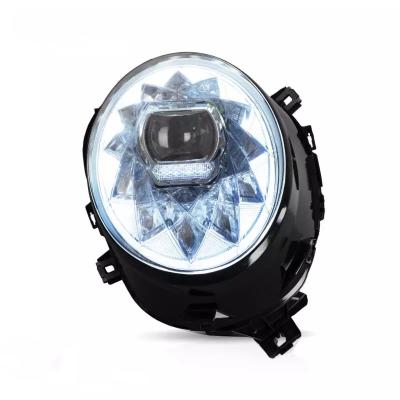 China Animation DRL 12V Car LED Headlights Black Housing Color For BMW Mini F56 for sale