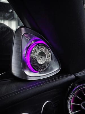 중국 4D rotation tweeter car speaker with ambient light for Mercedes Benz E coupe w238 판매용