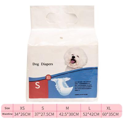 China Quality Sustainable Sterile Paper Guaranteed Appropriate Price Forming Super Water Absorption Dog Diaper for sale