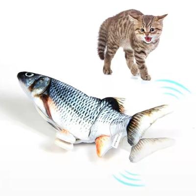 China Real Life Soft Viable Fish Like Toy Motion Sensor Interactive Cat Toys for Cat Exercise for sale