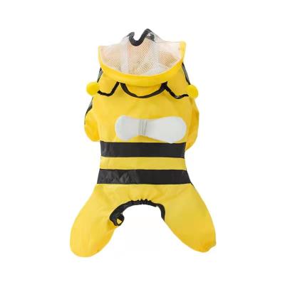 China Viable Service Quadruped Inclusive Pet Support Clothing Support Quadruped Dog Raincoat for sale