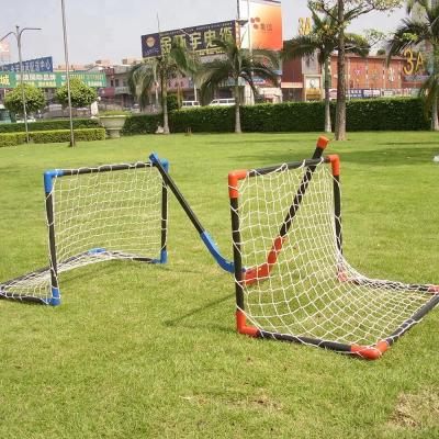 China Foldable Indoor Outdoor Sport Street Roller Pole PVC Lacrosse Field Hockey SetNet Set for sale