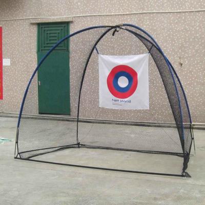 China Polyester 10x7x5 Inch Golf Practice Net Training Cage Target Shooting Hitting Mat for sale