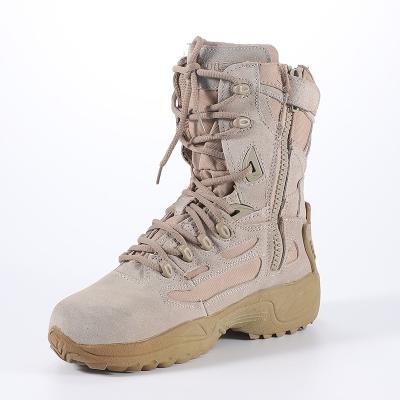 China Good Quality Men's Outdoor Breathable Desert Snow Boots US Army Boots For Sale Brown Military Tactical Boots for sale