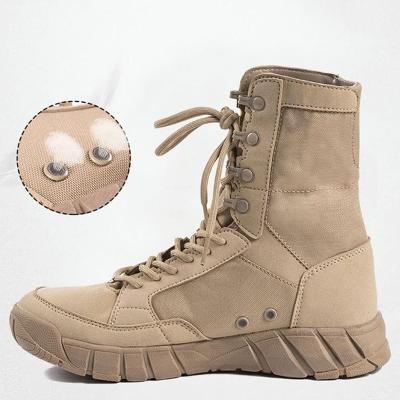 China Steel Toe Custom Logo Safety Boots For Men's Wholesale Leather Shoes Teams Rubber Sole Work Kick Boots Tactical Boots for sale