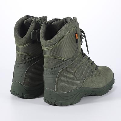 China Cheap Men Platform Camping Shoes Drop Out Ankle Work Shoes Platform Comfortable Men Kick Combat Delta Tactical Boots for sale