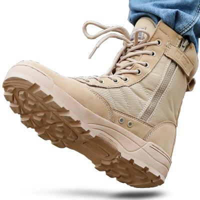 China New Special Forces Winter Waterproof Tactical Army Rejects Men Outdoor Work Safety Military Boots Safety Ankle Boots Tactical Shoes for sale