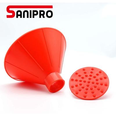 China Snow Sanipro Round Windshield Funnel Car Windshield Funnel Magic Car Snow Clearing Tool Round Windshield Ice Scraper Snow Removal Tool for sale