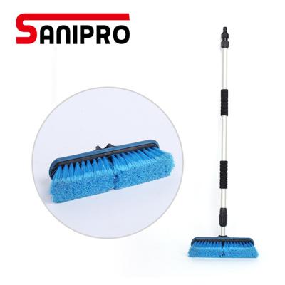 China New Portable Car Wash Sanipro Soft Bristle Outdoor Wash Cleaning Pass Through Dip Car Wash Brush for sale