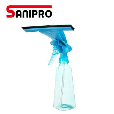 China Sanipro Window Shower Stained Glass Doors Car Mirror Squeegee Bathroom Glass Window Spray Cleaner Cleaner Squeegee for sale