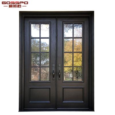 China Sound proof residential etc extenal entry security solid wood doors. XS10-050 for sale