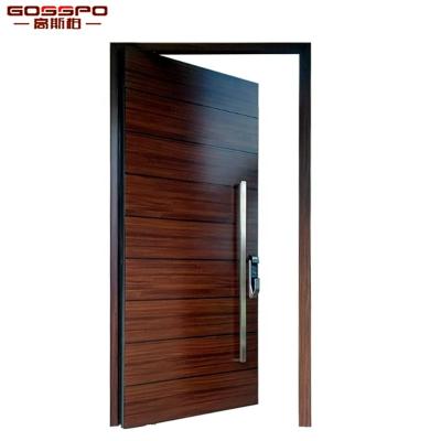 China XS13-046 Bangladesh modern oak hdf penal wooden door for sale