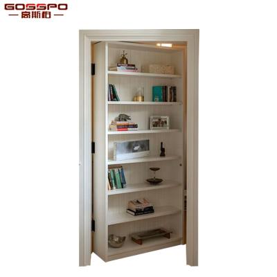 China XS15-007 Modern Solid Wood Pocket Penal Design Hidden Door for sale