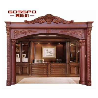 China Classic solid wood door and window sash design door and door decorative window molding wooden door and window sash design for sale