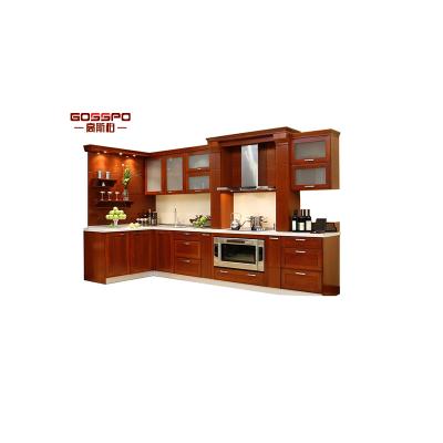 China Eco-Friendly European Style Maple Sideboard Solid Wood Modular Design for sale