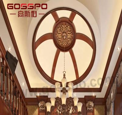 China Artistic Ceilings European Style Solid Mahogany Wood Ceiling Panel Designs Wood Veneer Ceiling Panels Carved Mahogany Wood Ceiling Panels for sale