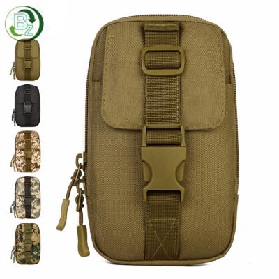 China Water Proof In Beize Bag Magazine Pouch Organizador Molle Tool Belt Waist Running Military Tactical Accessory Bag for sale