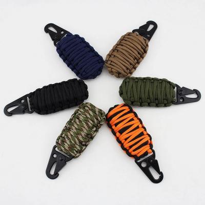 China Portable Camping and Hiking Military Survival Kit Paracord Emergency Survival Kit Sets for sale