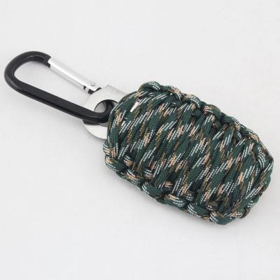 China New Amazon Hot Sale Portable Adventure Survival Kit Camping Paracord Fishing Survival Making Kit For Military for sale