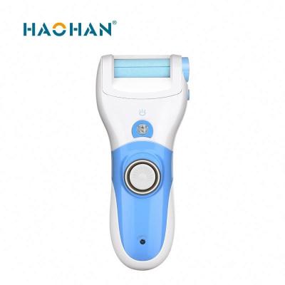 China HAOHAN Callus Remover Durable Electric Rechargeable Electronic Pedicure Remover Callus Remover Fast Delivery for sale