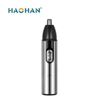 China HAOHAN Easy Clean Usb Nose Hair Trimmer Set Ear Rechargeable Electric Nose Hair Trimmer Set Repeat Buyers for sale