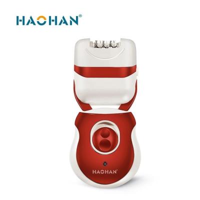 China Triple Blade Hair Removal Electric Shaver Chin Women Hair Removal Electric Body Shaver Industry Experience HAOHAN 25 Years for sale