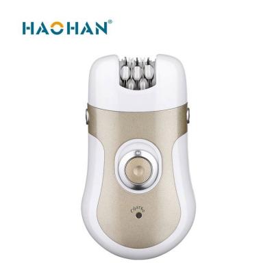 China HAOHAN Mini Painless portable electricos de rasuradores recargables Las mejores depiladoras de mujeres de, humeda USB USB de seca de Dama for sale