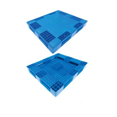 China Eco - Friendly Plastic Beer Pallet / Water Bottles Pallet Double Sides Stackable Plastic Pallet for sale