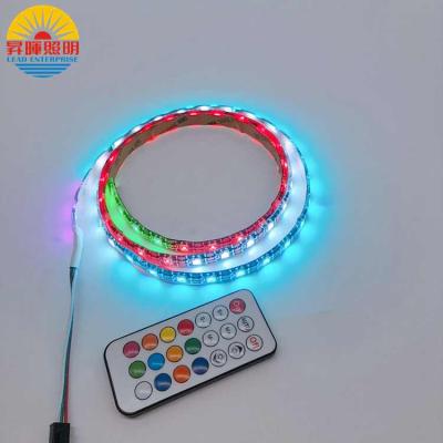 China Waterproof Hotel ARGB LED Strip Light AC120V- DC12V IR Remote Controller 67