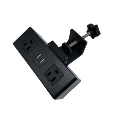 China Residential / Multipurpose Extension Cord With Usb Outlet Computer Desk With TV Power Strip for sale