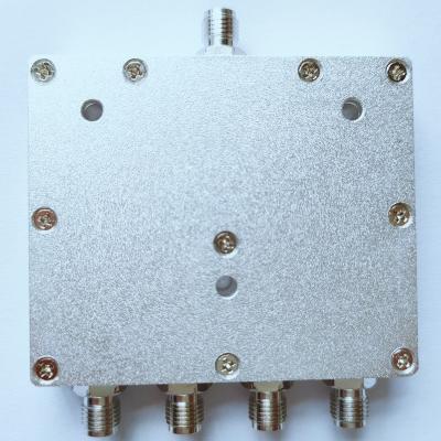 China Broadband Transmission and Reflecting Coefficient Test 2-6GHz 10W 4 Way Wi-Fi 4G 5G Test SMA Connector Microstrip RF Power Splitter Shenzhen Power Splitter for sale