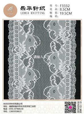 China 19.5 cm high-end hollow round pattern lace lingerie wedding scarf for sale