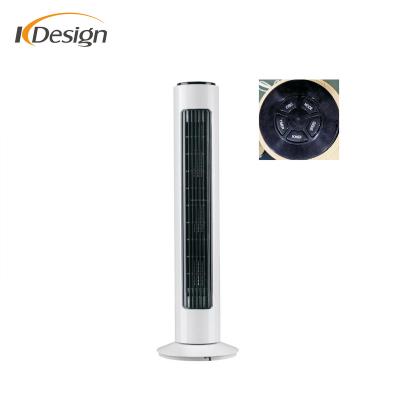 China Space Saving Simple style 29 inch white Circulator Cooling Fan Standing Fan for Bedroom Living Room Home Office College Dorm tower fan for sale