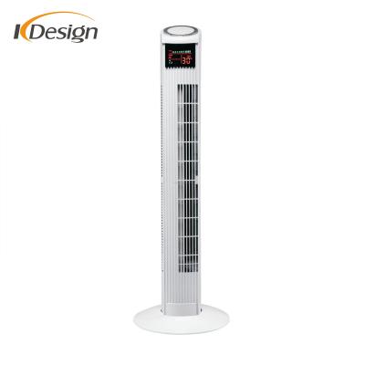 China Hotel Fashionable LCD Display Cooling Tower Fan 36 INCH, black and white with Air Cooler for sale