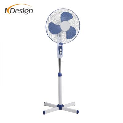 China Hotel Plastic Blades Swinging Pedestal Fans 16 Inch Household Use Stand Fan for sale