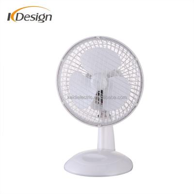 China Desktop Table Fan Energy Saving 6 Inch Small Table Fan, Protective Mesh Grill, White, 3 Speed ​​Settings and Easy-to-Use Master Switch, 6 Inch Desktop Fan for sale