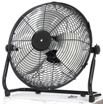 China Factory hot sale modern simple 9/12/16/18/20 inch gear height metal air cooling floor commercial industrial portable fan for sale