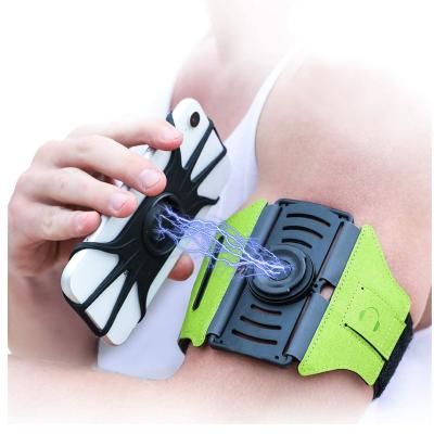 China Universal detachable and rotatable adjustable sports wristband for Smartphones for sale