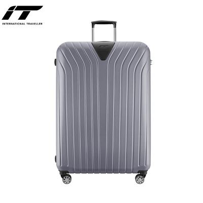 China ABS Student Trunk Suitcaseses Cases Unisex Luggage Travel Bags Suitcase Sets With Spinner 4 360 Degree Wheels for sale