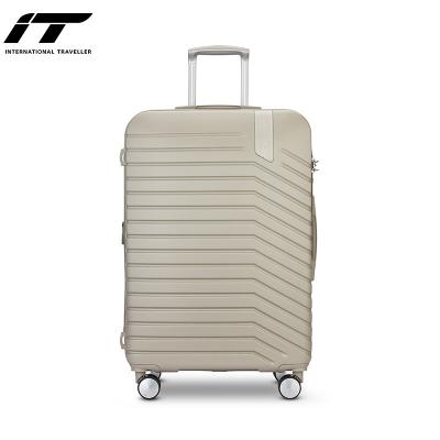 China Fashionable Multifunctional ABS Unisex Student Trunk Bag Suitcase Suitcases Sets With 360 Degree Spinner 4 Wheels for sale