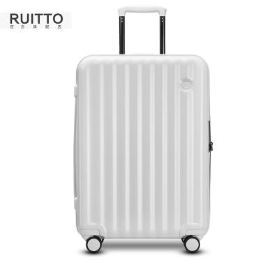 China Universal Trunk Suitcases Set Unisex Student PC Travel Suitcase Sets With Spinner 4 360 Degree Wheels for sale