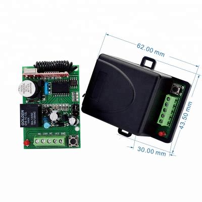 China Modern YET401PC-HCS301 learning code receiver panel rolling fixed transmitter and receiver for sale