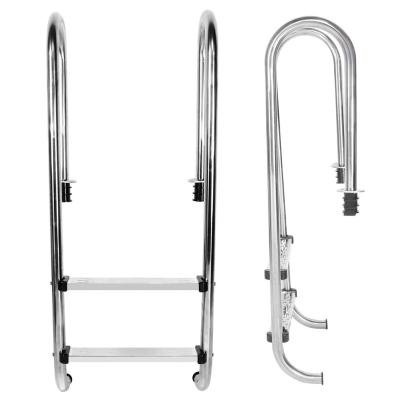 China Customized Swimming Pools BONNY 2 Step Railing Stainless Steel Pool Ladder Swimming Pool Ladder For Swimming Pool for sale