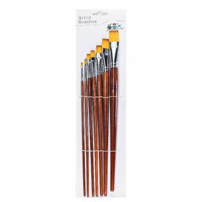 China 2 Colors Gouache Childrens Paint Brushes for sale