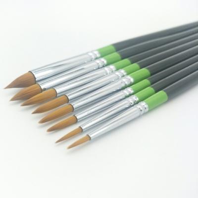 China Drawing Filbert Head Bulk Acrylic Paint Brushes for sale