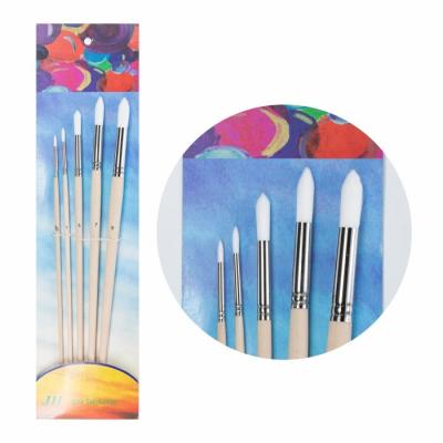 China ISO 9001 Copper Ferrule 9# Oil Painting Brush Set for sale